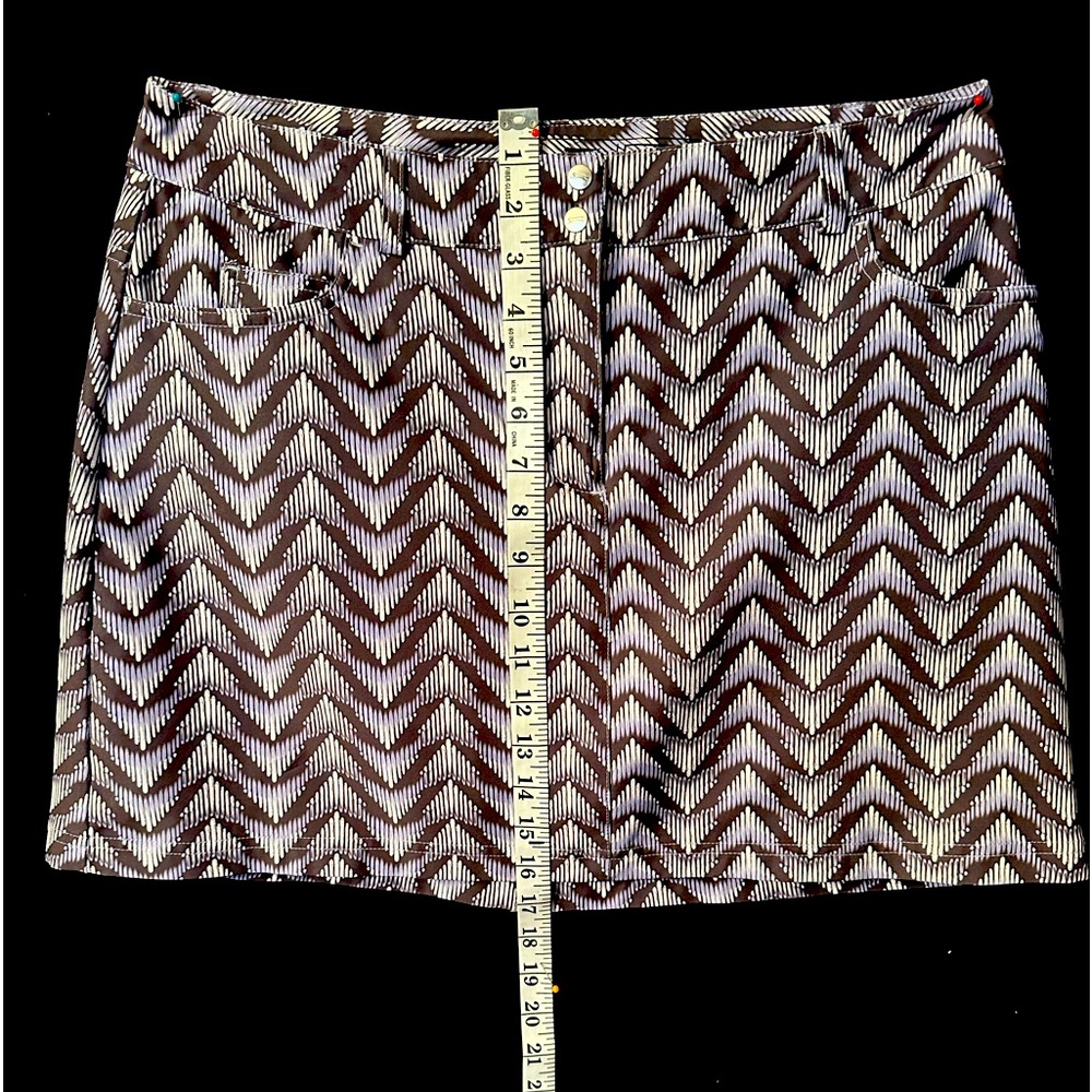 Slazenger SZ10  Purple, Gray, and White,  Golf Skort